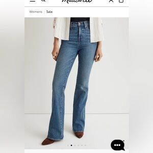 Madewell Jeans Skinny Flare- 27 Petite